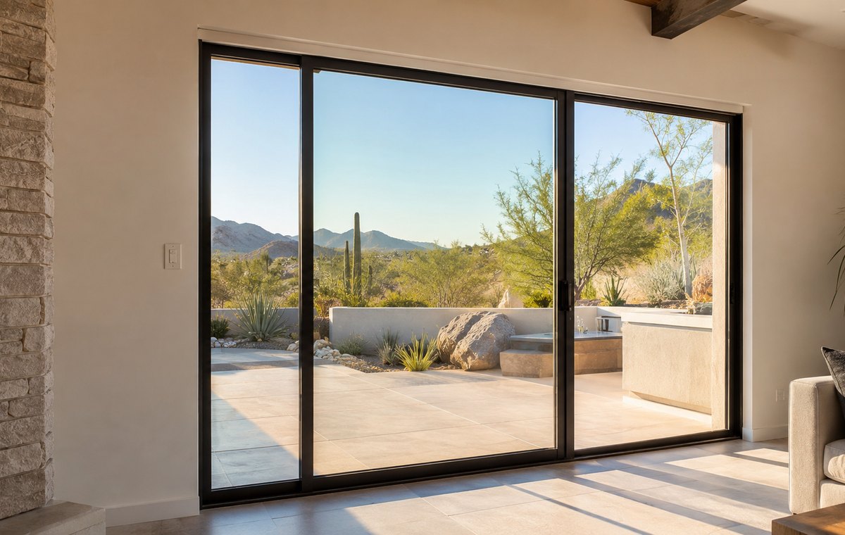 Sliding glass door replacement