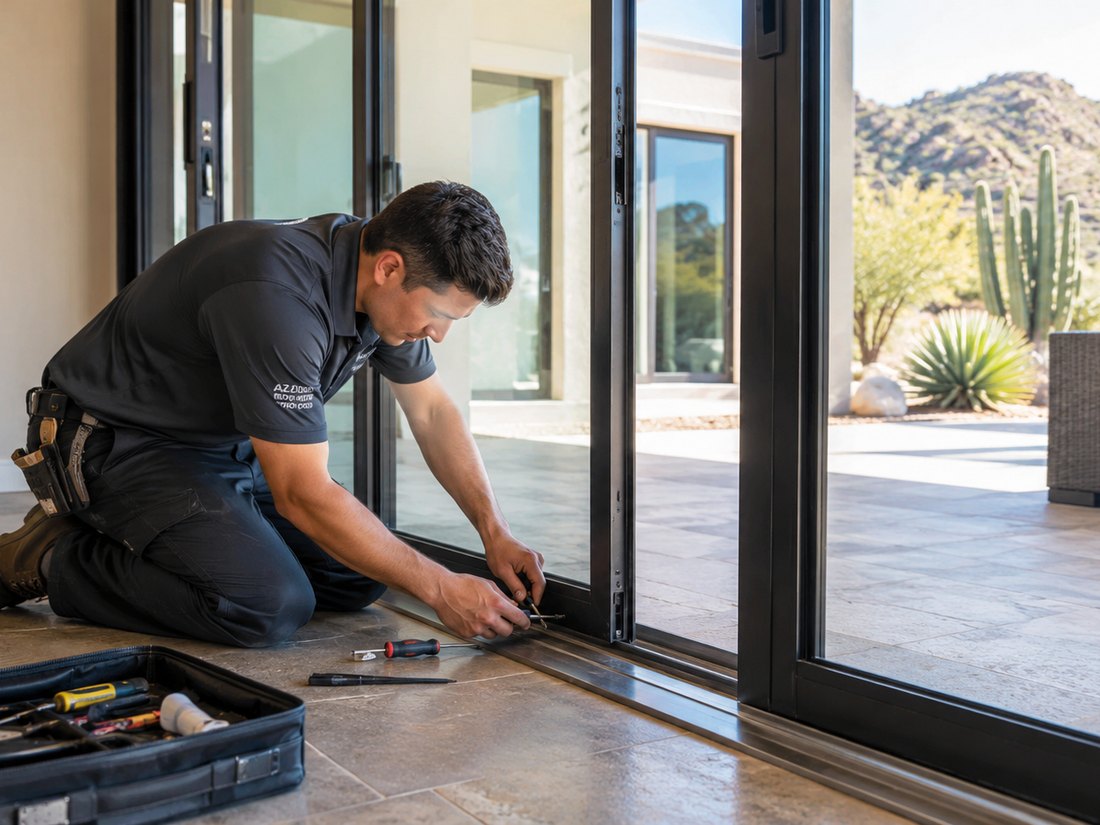 Sliding Door Tracks repair service